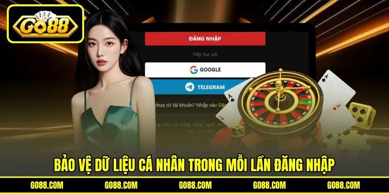 Bảo vệ dữ liệu cá nhân trong mỗi lần đăng nhập