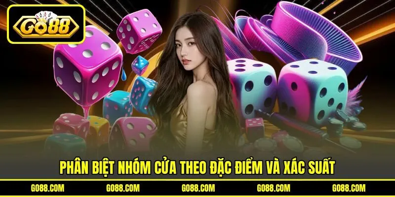 Phân biệt nhóm cửa theo đặc điểm và xác suất Phân biệt nhóm cửa theo đặc điểm và xác suất