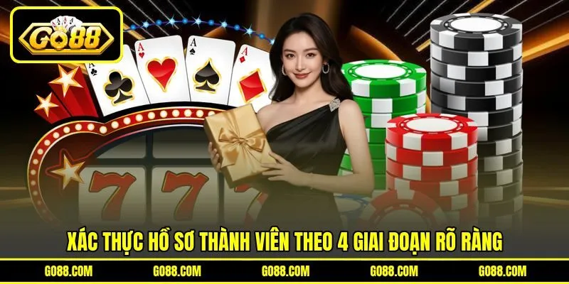Xác thực hồ sơ thành viên theo 4 giai đoạn rõ ràng